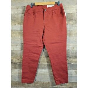 Christopher & Banks Ankle High-rise Size 12 Average Relaxed Fit Perfect Pant
